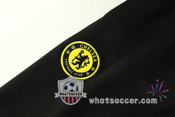 FC Chelsea Yellow Black Training Jacket 2021-2022