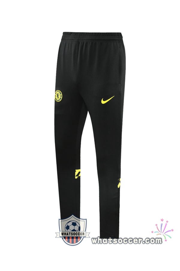 FC Chelsea Yellow Black Training Jacket 2021-2022