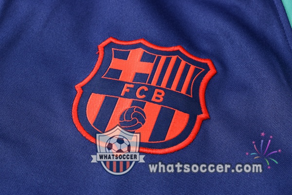 FC Barcelona Blue Green Training Jacket 2021-2022