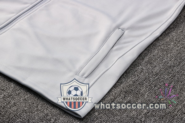 JORDAN Paris PSG Gray Clair Training Jacket 2021-2022