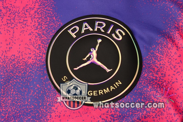 JORDAN Paris PSG Purple Hooded Jacket 2021-2022