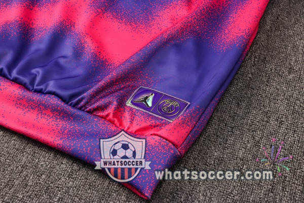 JORDAN Paris PSG Purple Hooded Jacket 2021-2022