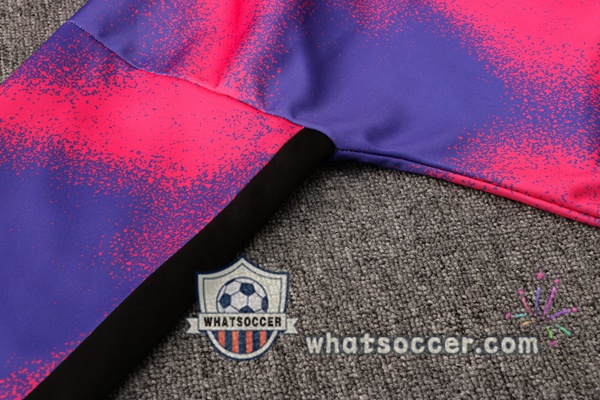 JORDAN Paris PSG Purple Hooded Jacket 2021-2022