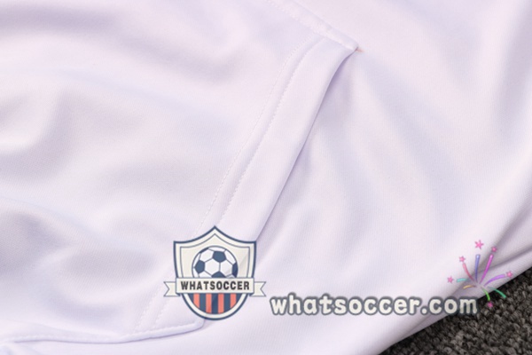 JORDAN Paris PSG White Purple Hooded Jacket 2021-2022