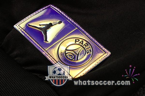JORDAN Paris PSG Black Purple Hooded Jacket 2021-2022