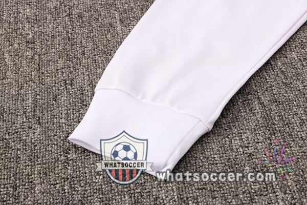 JORDAN Paris PSG White Purple Hooded Jacket 2021-2022