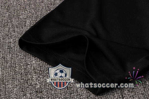Paris PSG Jordan + Pants Black Training T-Shirt Suit 2021-2022