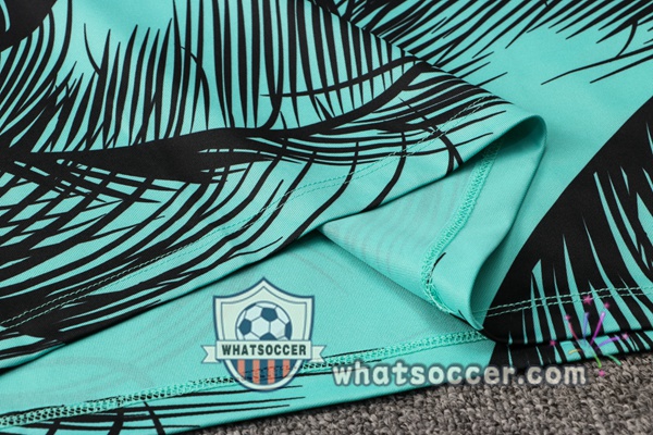 FC Barcelona + Pants Green Training T-Shirt Suit 2021-2022