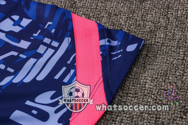 FC Chelsea + Pants Blue Training T-Shirt Suit 2021-2022