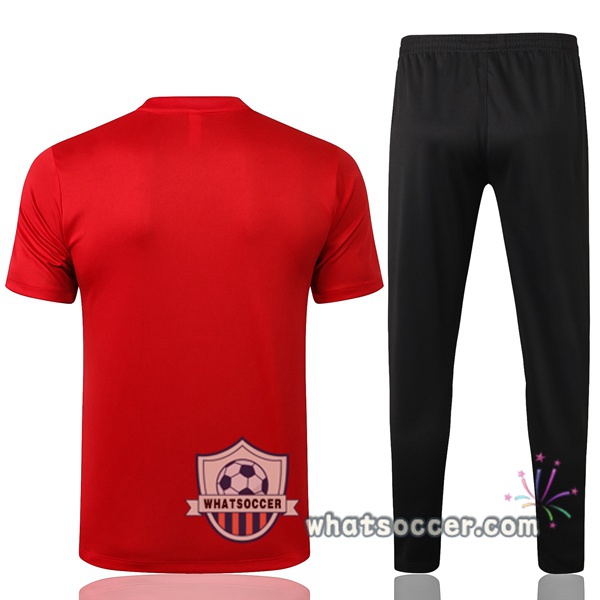 FC Liverpool + Pants Red Training T-Shirt Suit 2021-2022