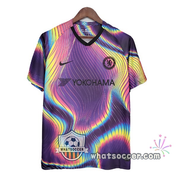 FC Chelsea Purple Training T-Shirts 2021-2022