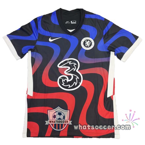 FC Chelsea Blue Red Training T-Shirts 2021-2022