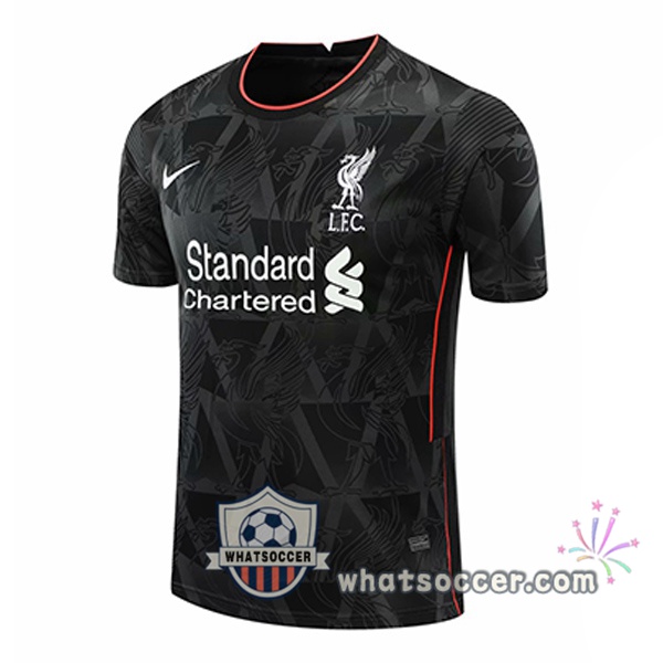 FC Liverpool Black Training T-Shirts 2021-2022