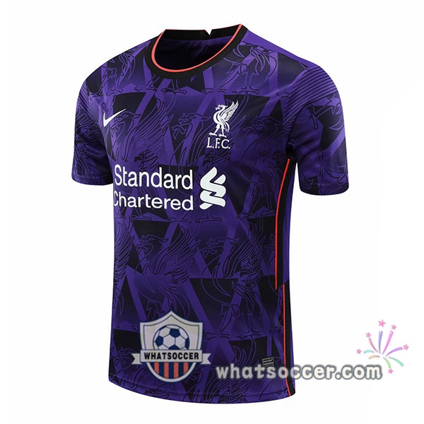 FC Liverpool Purple Training T-Shirts 2021-2022