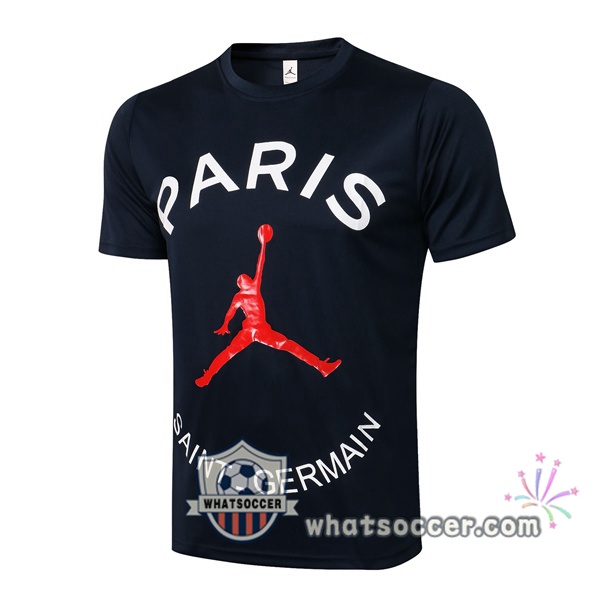 Paris PSG Jordan Black Training T-Shirts 2021-2022