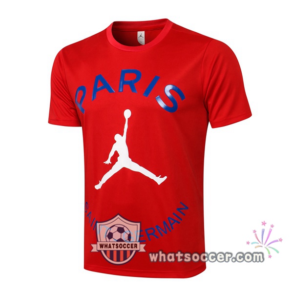Paris PSG Jordan Red Training T-Shirts 2021-2022