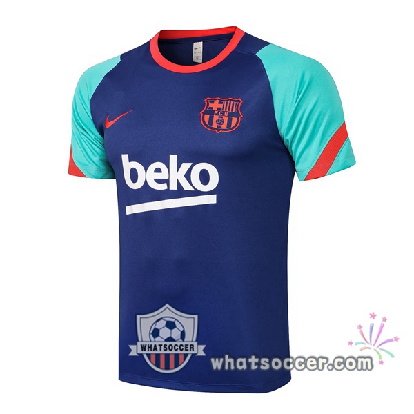 FC Barcelona Blue Training T-Shirts 2021-2022