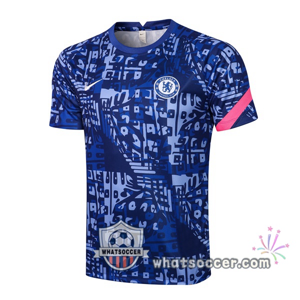 FC Chelsea Blue Training T-Shirts 2021-2022