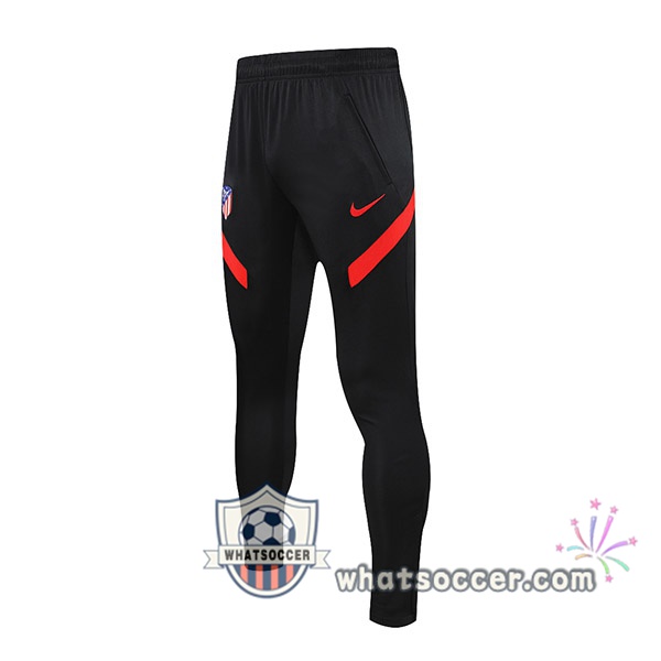 Atletico Madrid Black Soccer Pants 2020-2021