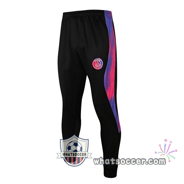 JORDAN Paris PSG Black Purple Soccer Pants 2020-2021