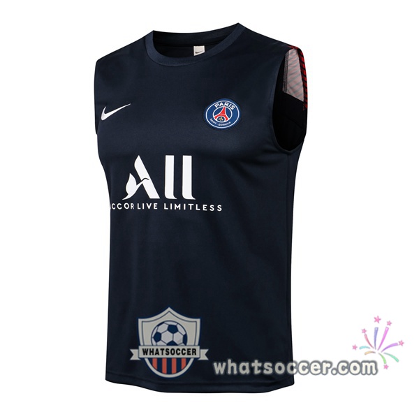 Paris PSG Blue Royal Soccer Vest 2021-2022