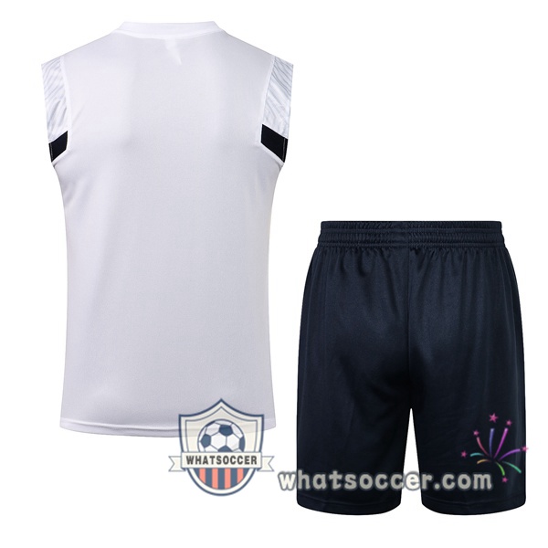 France + Shorts White Soccer Vest 2021-2022