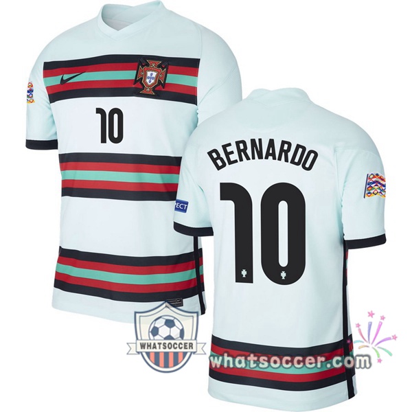 Portugal (BERNARDO 10) Away Soccer Jerseys 2020-2021