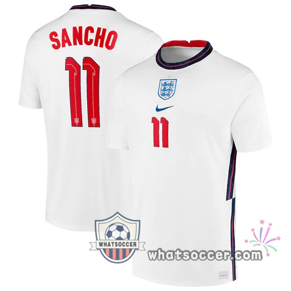 England (SANCHO 11) Home Soccer Jerseys 2020-2021