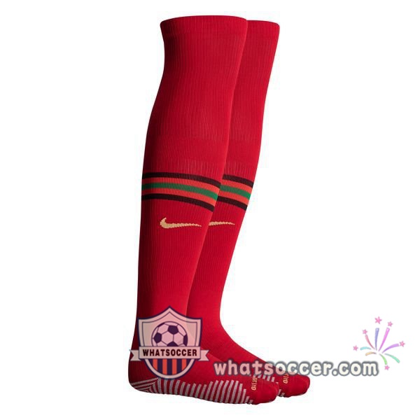 Portugal Home Soccer Socks 2020-2021
