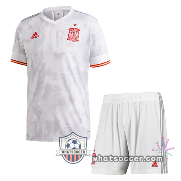 Spain Kids Away Soccer Jerseys 2020-2021