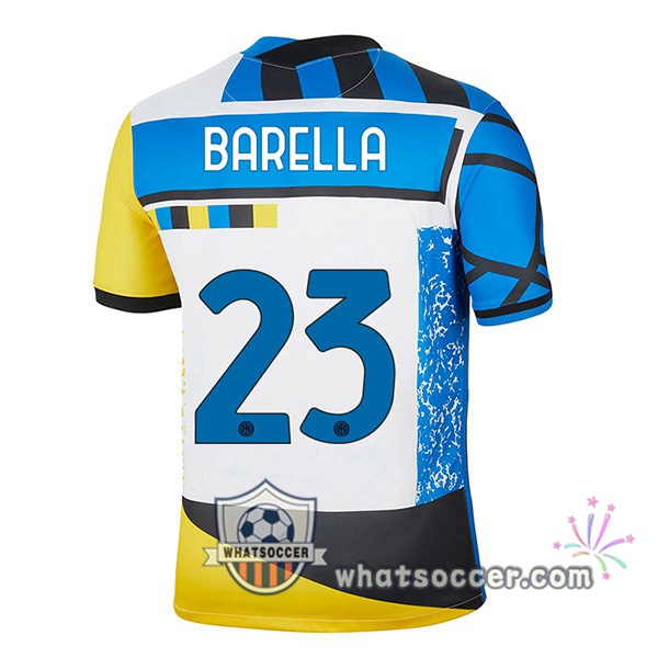 Inter Milan (BARELLA 23) Fourth Soccer Jerseys 2020-2021