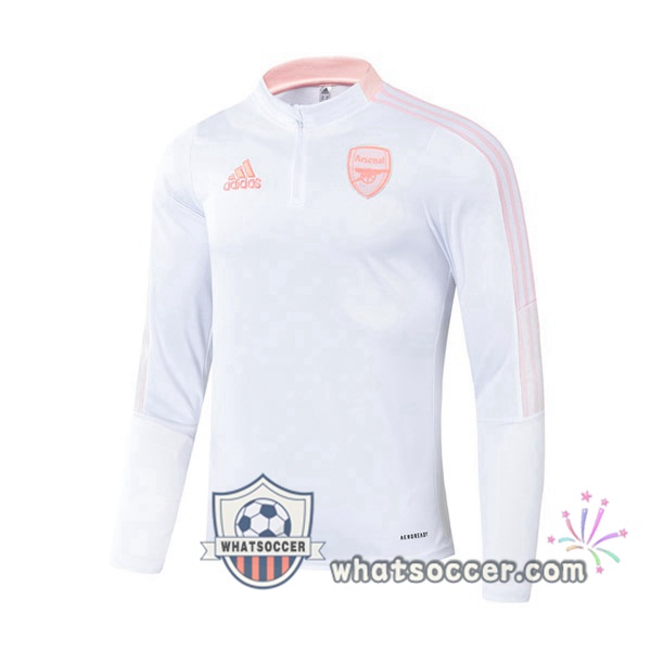 Arsenal White Soccer Sweater 2021-2022