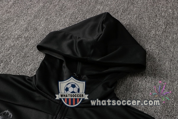 JORDAN Real Madrid Black Hooded Jacket 2021-2022