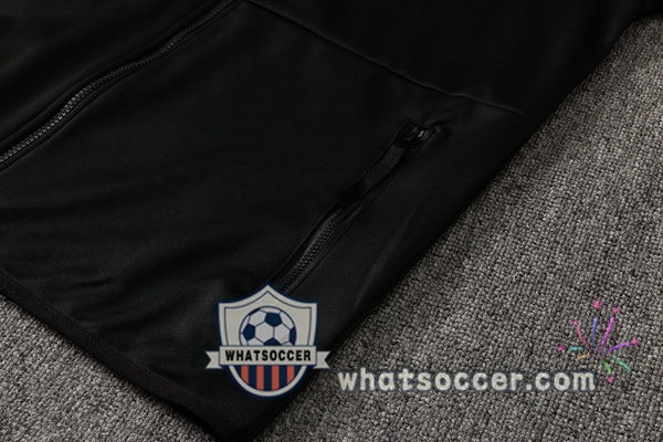 JORDAN Real Madrid Black Hooded Jacket 2021-2022