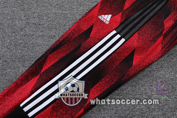 Bayern Munich Red Black Tracksuit 2021-2022