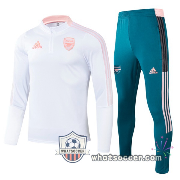 Arsenal White Tracksuit 2021-2022