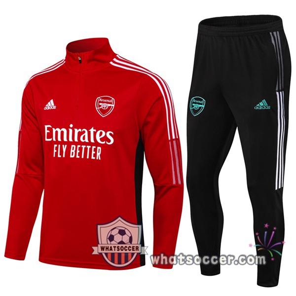 Arsenal Red Tracksuit 2021-2022