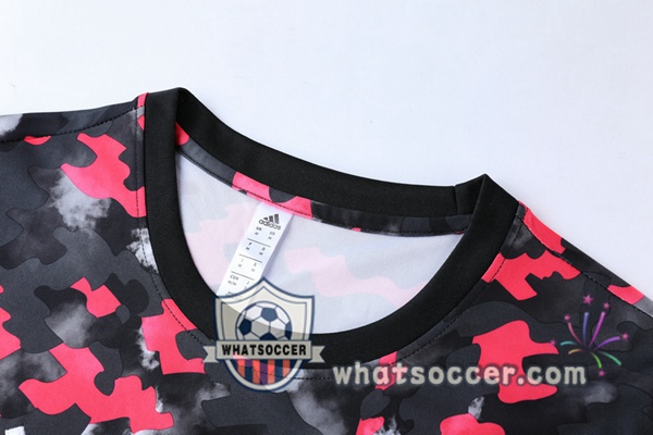 Arsenal + Pants Red Black Training T-Shirt Suit 2021-2022