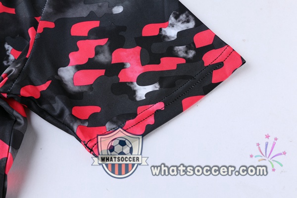 Arsenal + Pants Red Black Training T-Shirt Suit 2021-2022