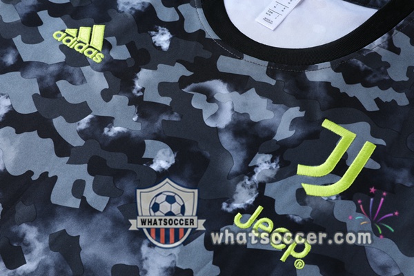 Juventus + Pants Black Training T-Shirt Suit 2021-2022