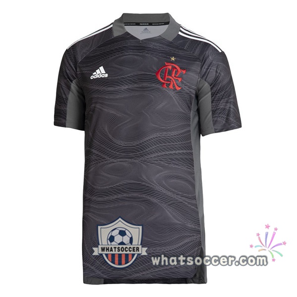 Flamengo Goalkeeper Soccer Jerseys Gray 2021-2022