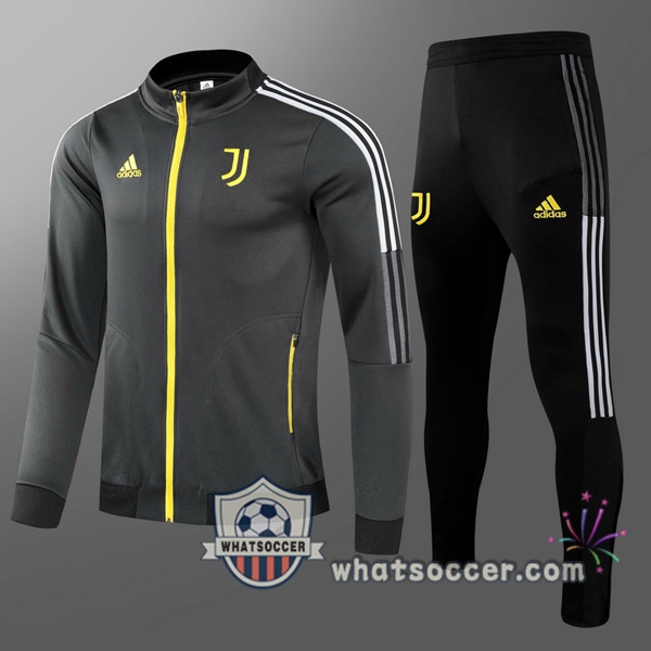 Juventus Kids Tracksuit Gray 2021-2022