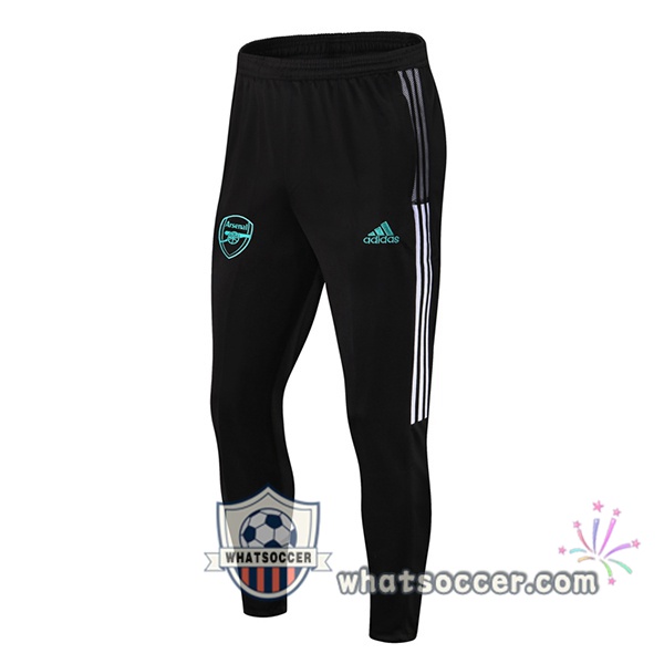 Arsenal Black Soccer Pants 2021-2022