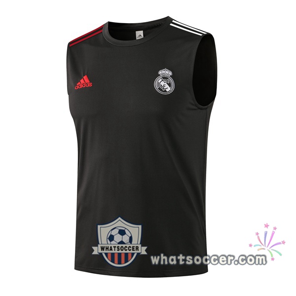 Real Madrid Soccer Vest Gray 2021-2022