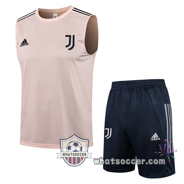 Juventus Soccer Vest + Shorts Rose 2021-2022