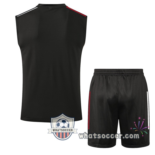 Real Madrid Soccer Vest + Shorts Gray 2021-2022