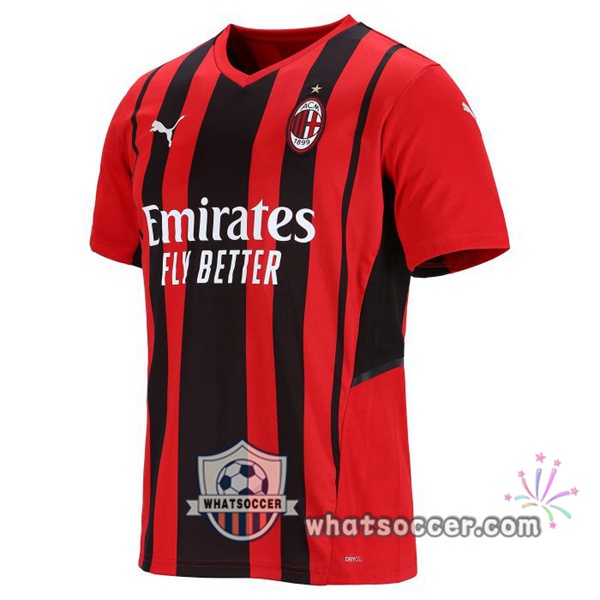 AC Milan Home Soccer Jerseys 2021-2022