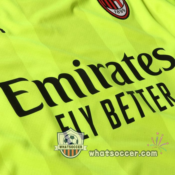 AC Milan Home Goalkeeper Soccer Jerseys Green 2021-2022