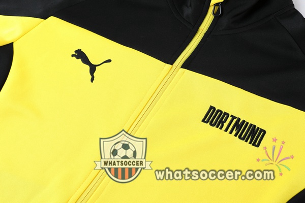Dortmund BVB Yellow Black Training Jacket 2021-2022