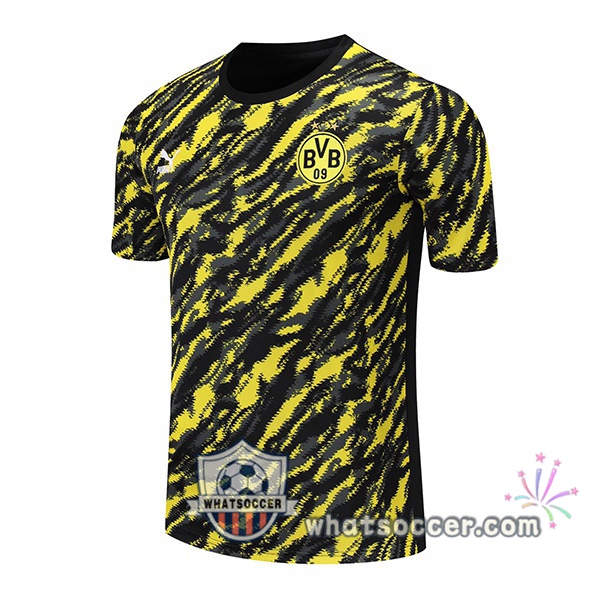 Dortmund BVB Yellow Black Training T-Shirts 2021-2022